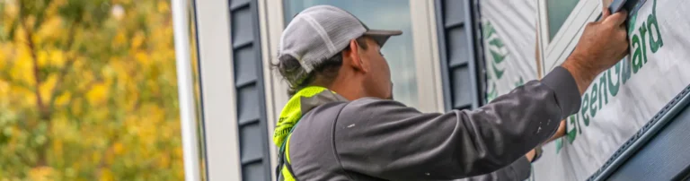 Siding installation by professionals at Ascension Roofing