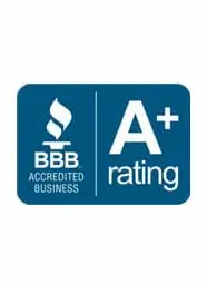 BBB A+ Certification badge