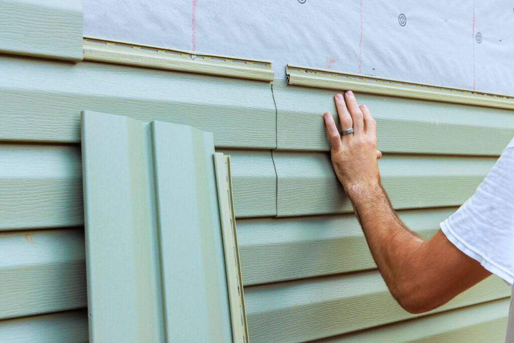 Vinyl Siding installation photo